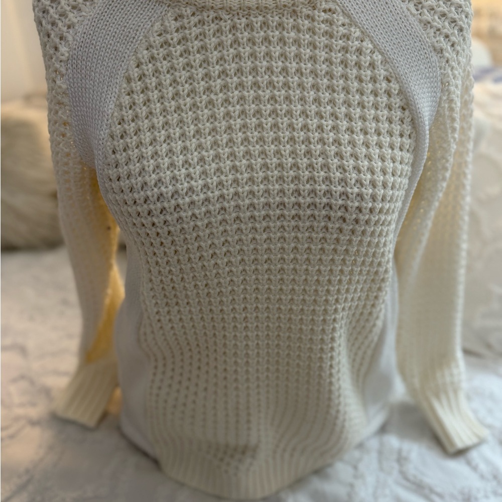 Guess Cream Cowl Neck Sweater